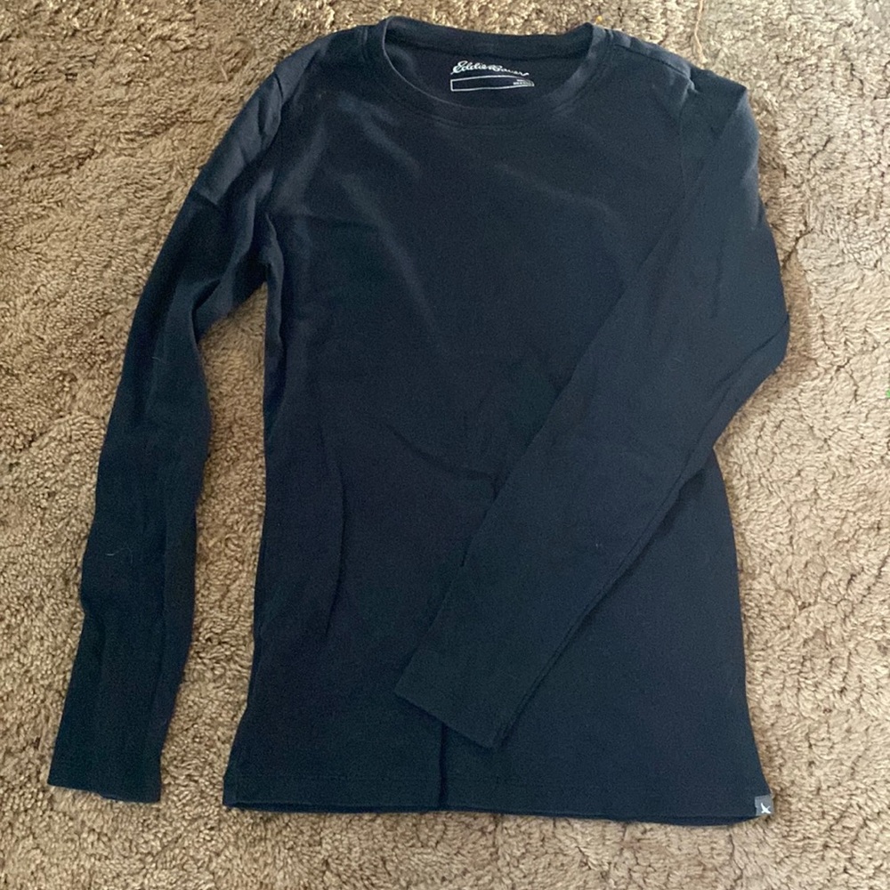 Black long sleeve shirt